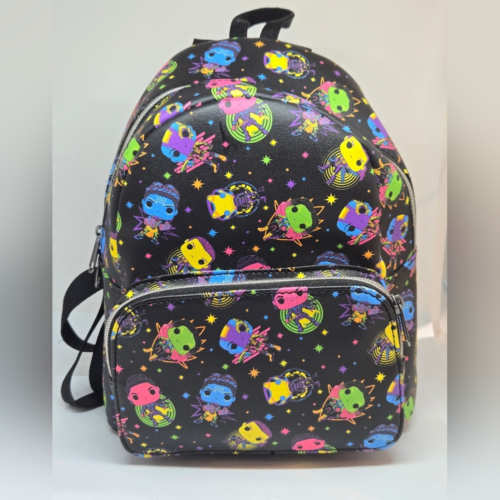 Marvel Studios Infinity Saga Funko Pop Neon Female Warriors Small Backpack